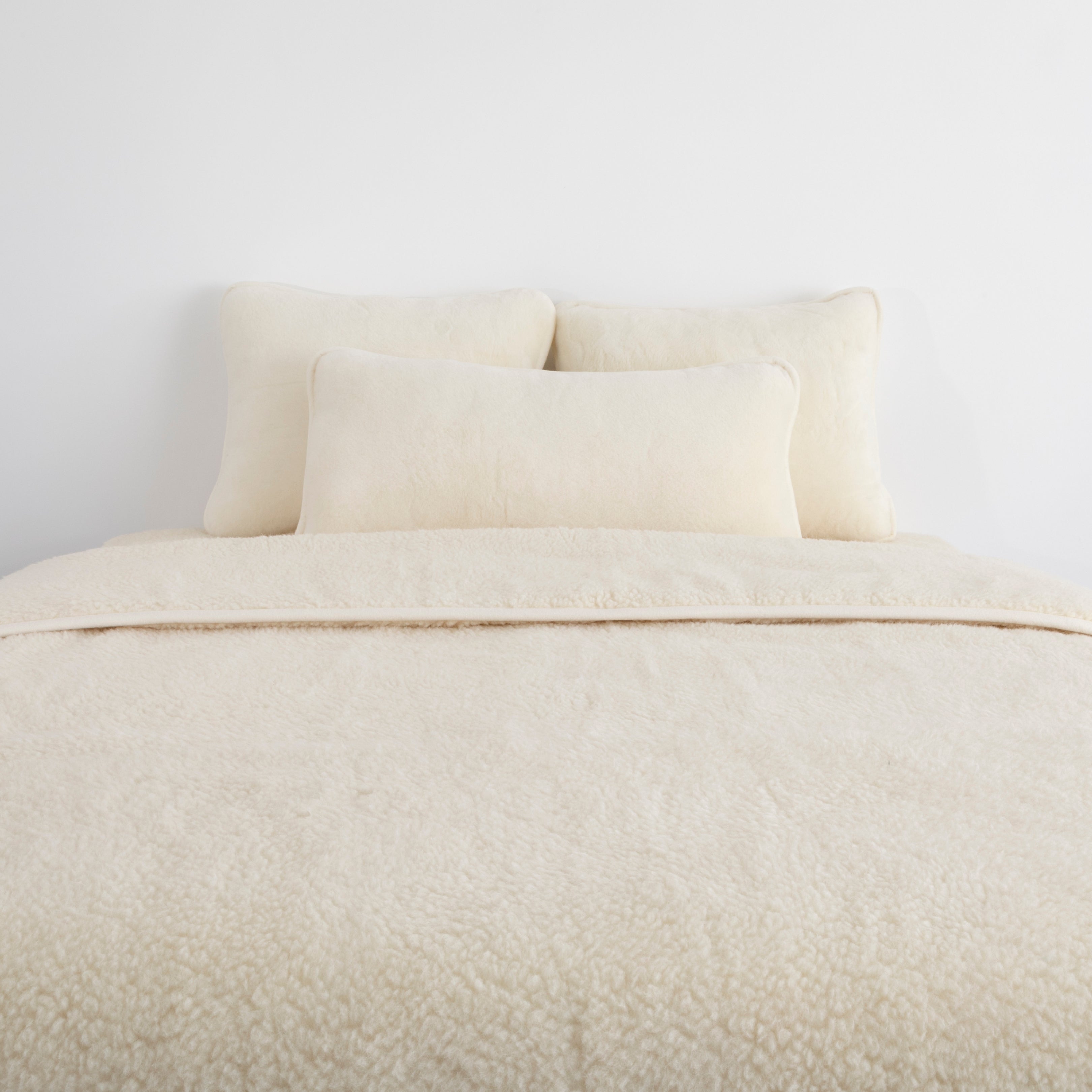 Merino Wool Quilt - Natural Shade